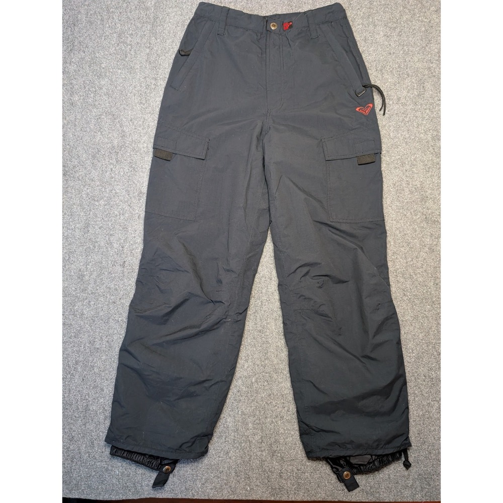 ROXY Boardwear By Quiksilver Snow Pants Women's‎ Size Large Dark Navy Blue Y2K